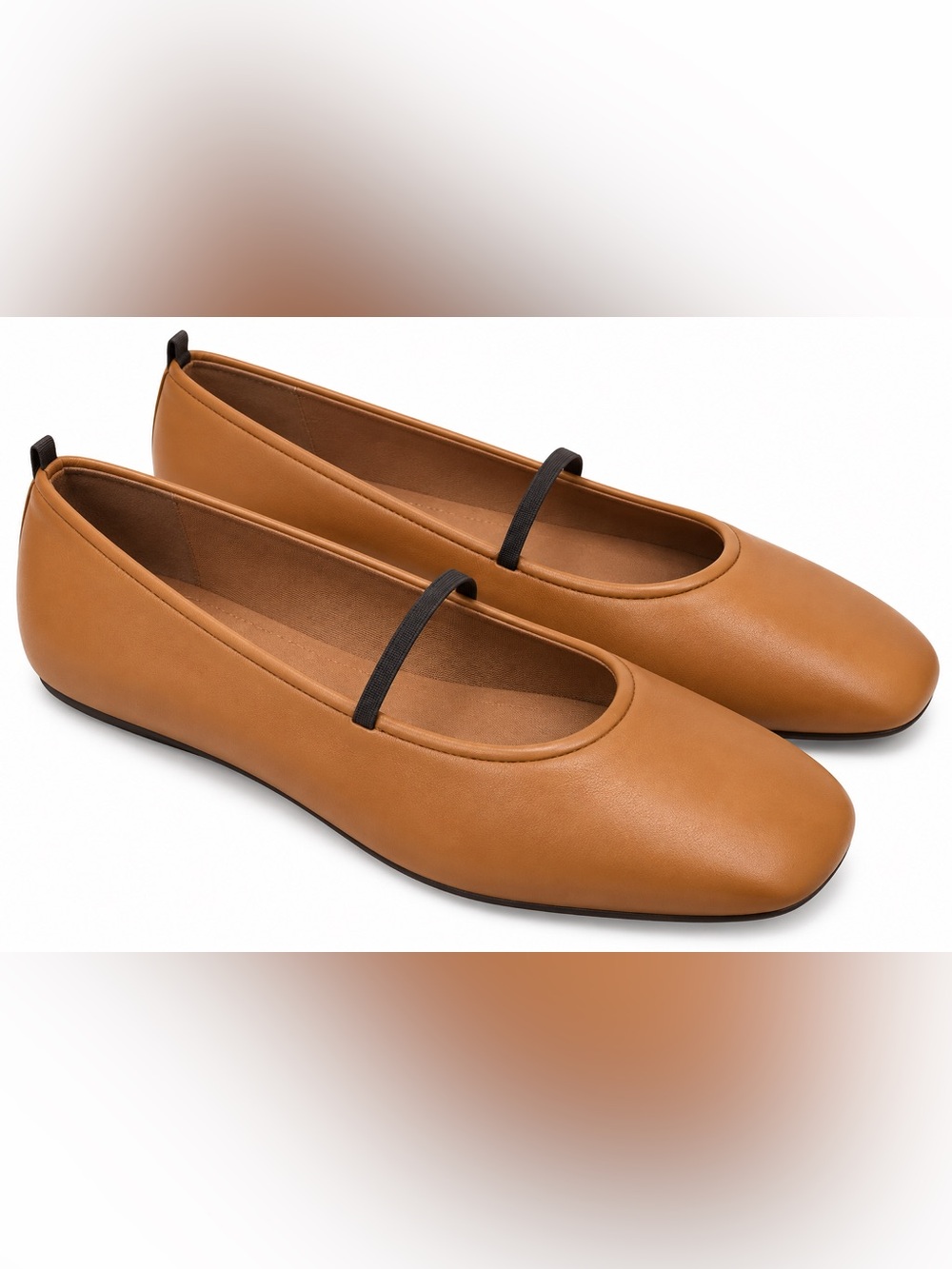 Seychelles Neon Moon Ballet Flat Leather Mary Jane Brown US 9.5